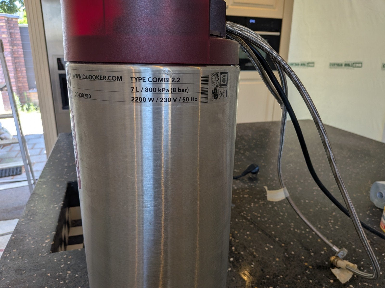 Quooker Combi 2.2 Boiler - 7L, 2200W, Witgoed en Apparatuur, Onderdelen en Toebehoren, Ophalen of Verzenden, Gebruikt