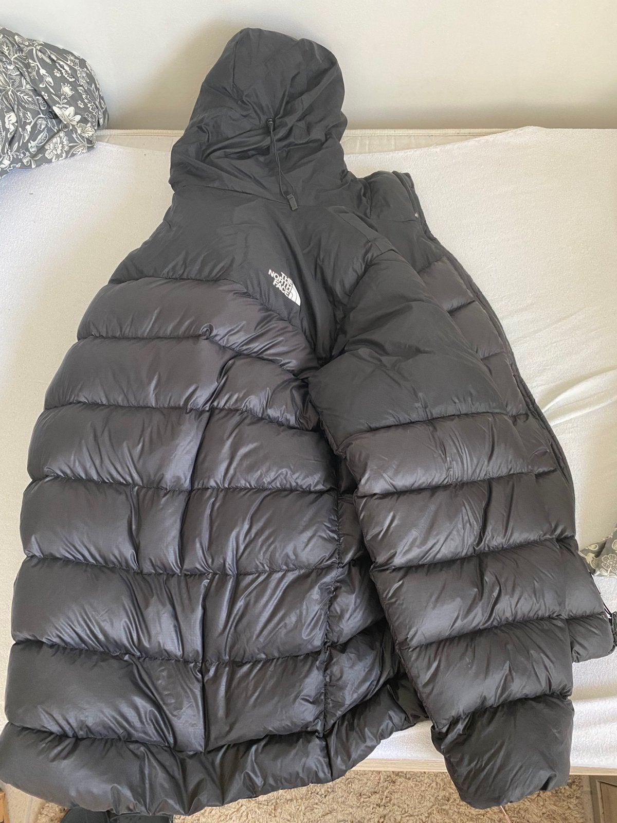 The North Face winterjas te koop, Ophalen, Zo goed als nieuw, Zwart