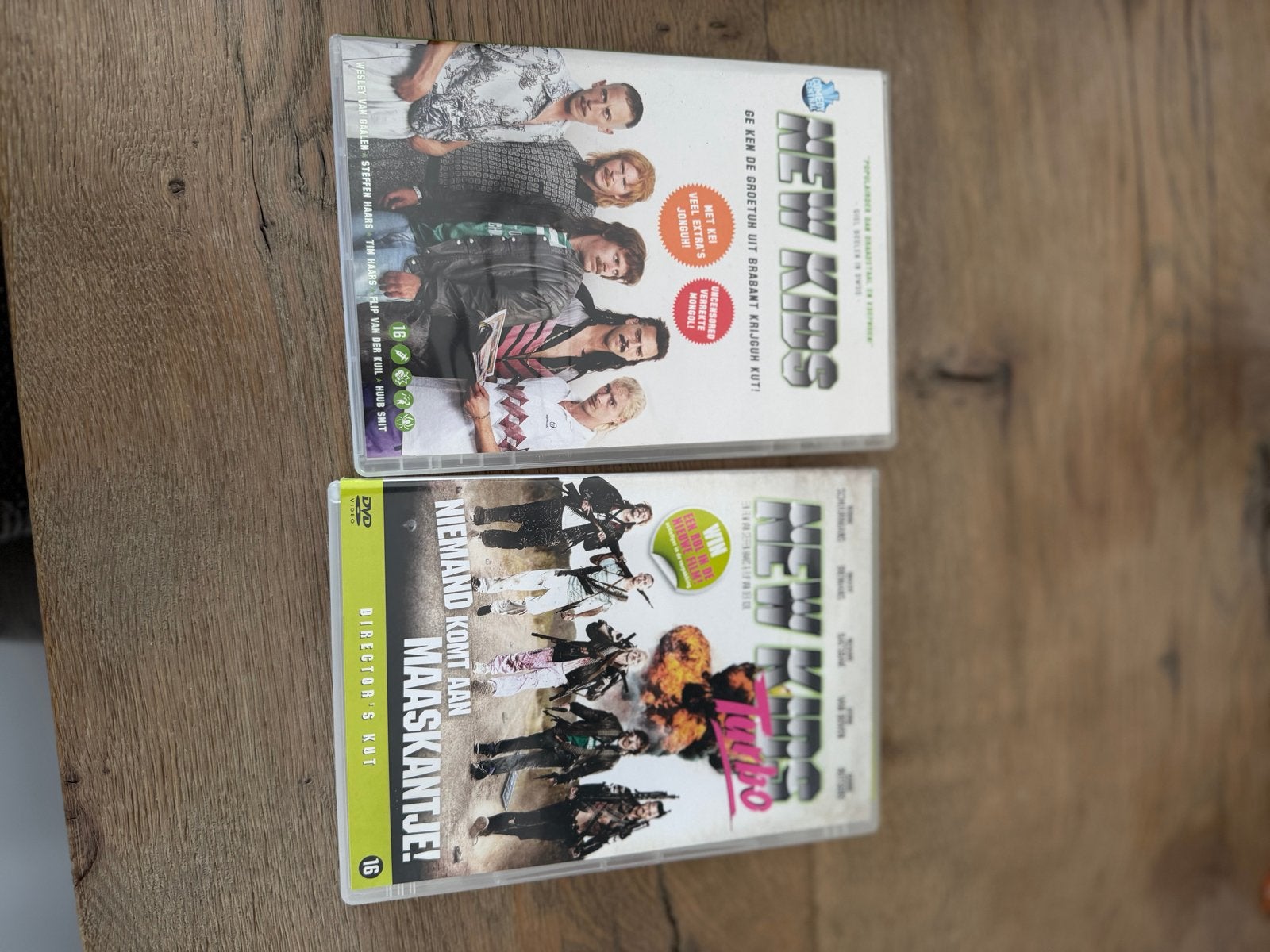 New Kids DVD - New Kids & Niemand Komt Aan Maaskantje!, Vanaf 16 jaar, Zo goed als nieuw, Inclusief doosje, Ophalen of Verzenden