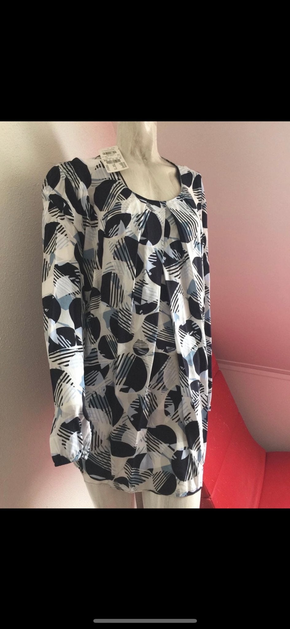 Samoon by Gerry Weber Blouse Maat 50, Kleding | Dames, Verzenden, Nieuw, Maat 46/48 (XL) of groter, Meerkleurig