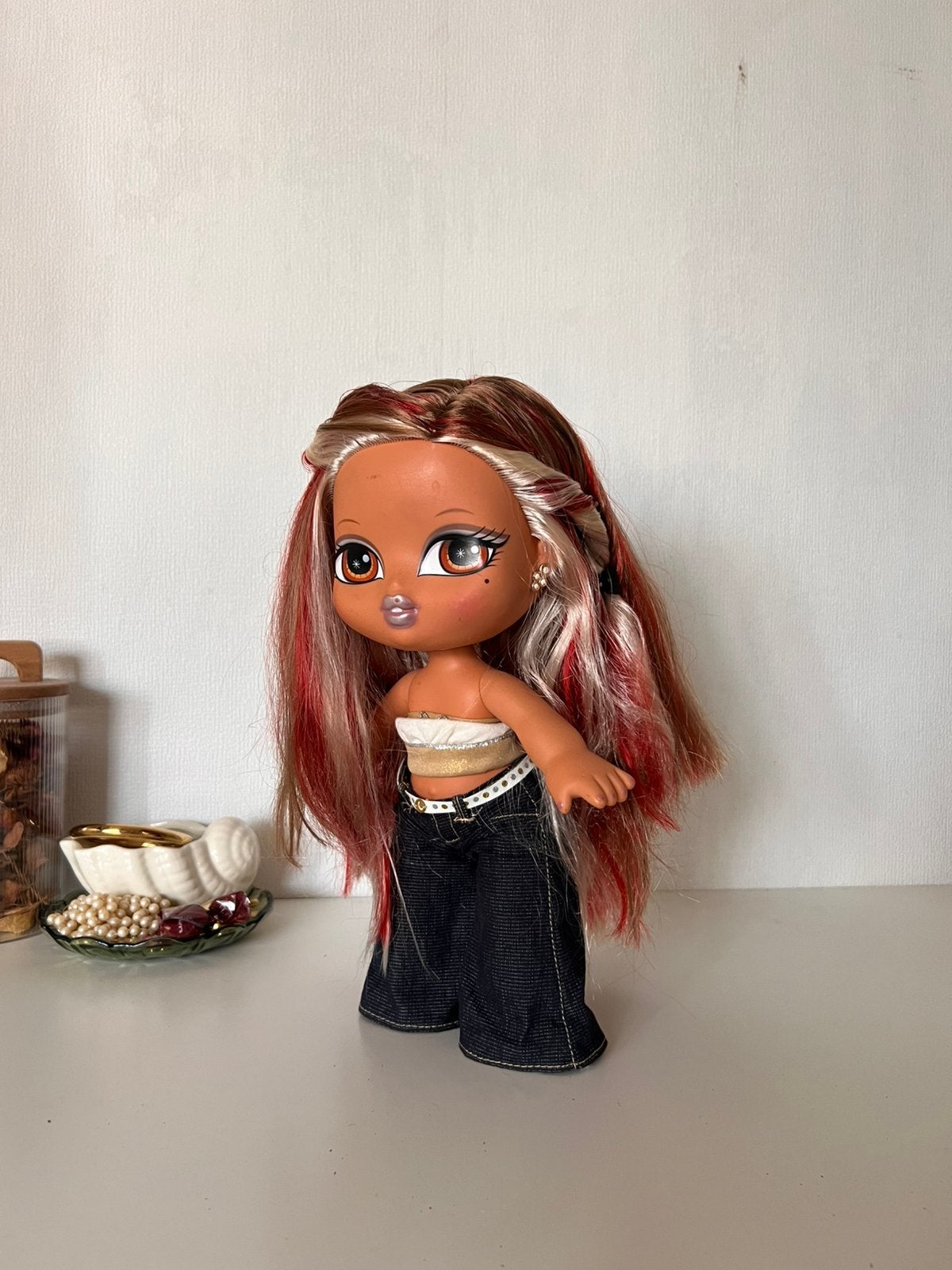MGA Bratz Big Babyz Yasmin Magic Hair, Verzamelen, Ophalen, Gebruikt, Pop