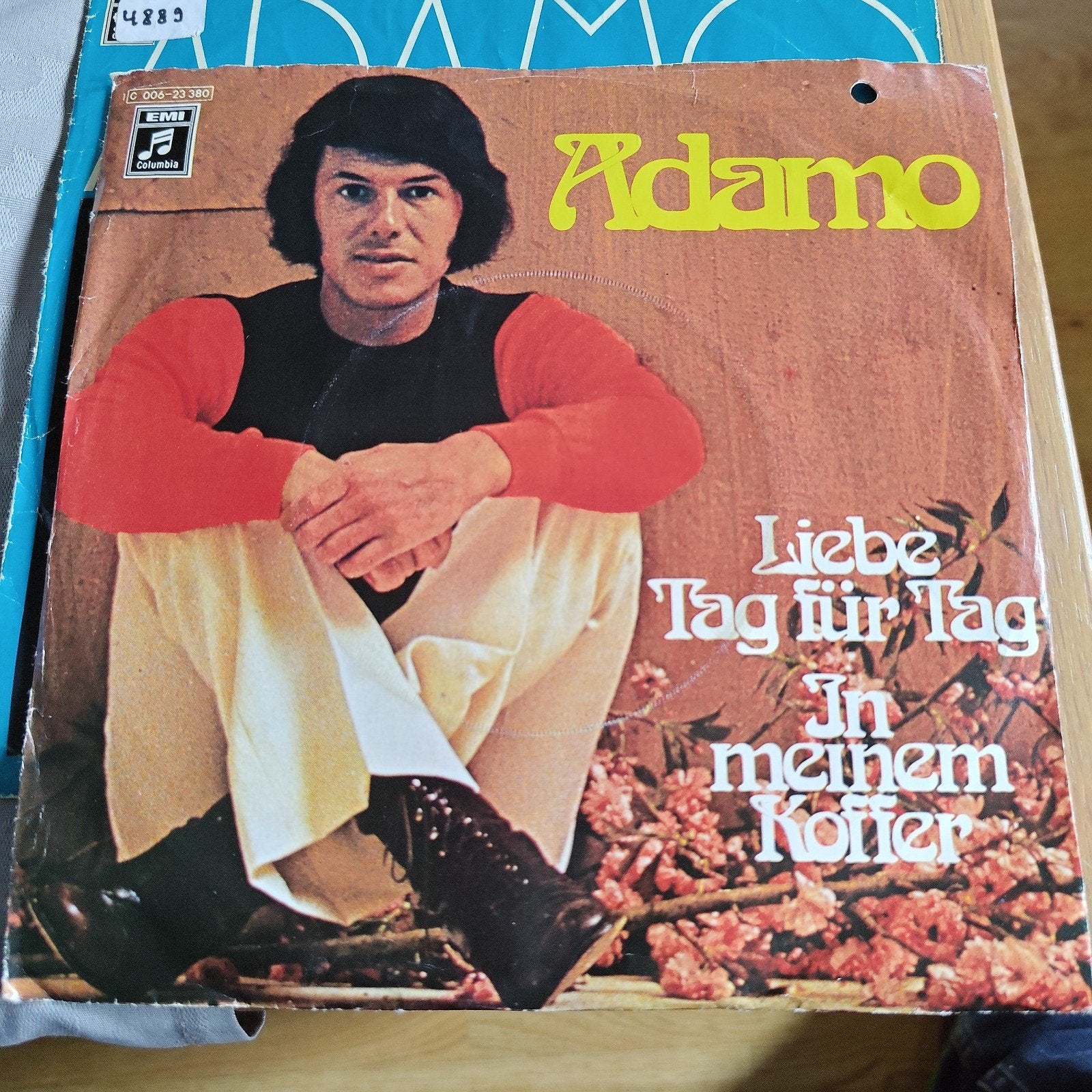 Adamo - Liebe Tag für Tag / In meinem Koffer (Single), Gebruikt, 7 inch, EP, EP