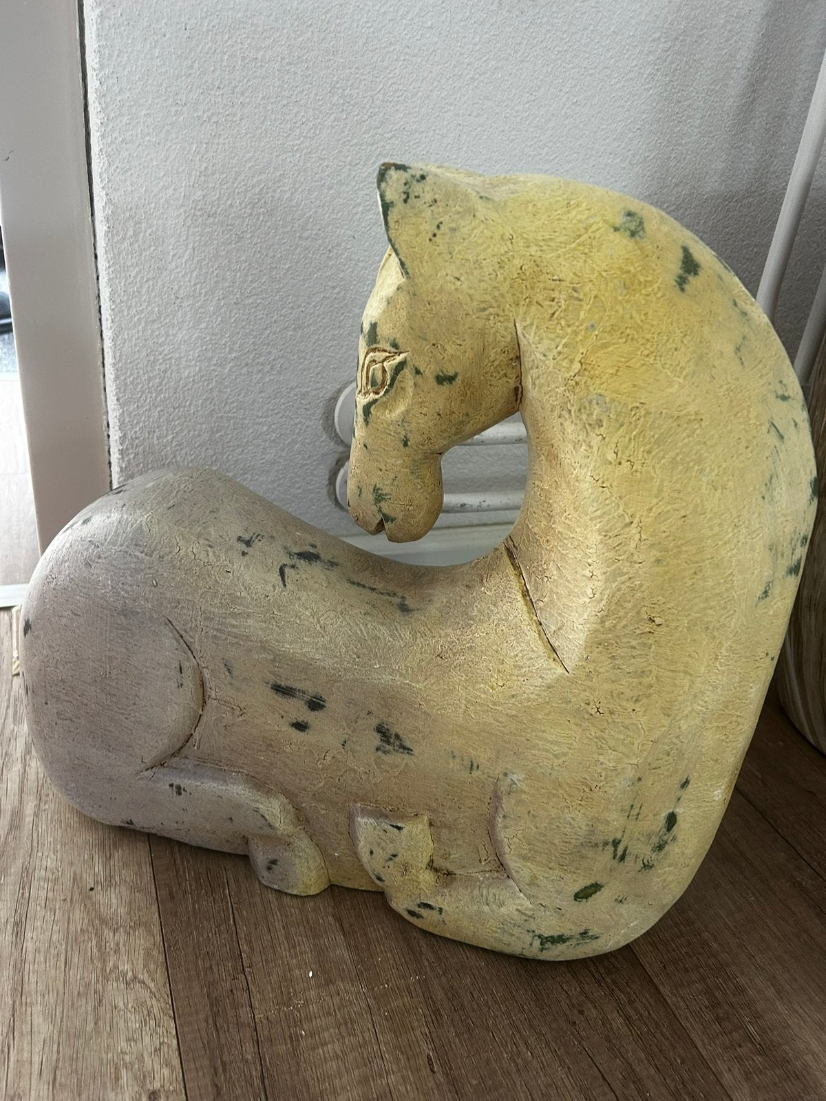 Zwaar houten paard H40 x L39, Ophalen