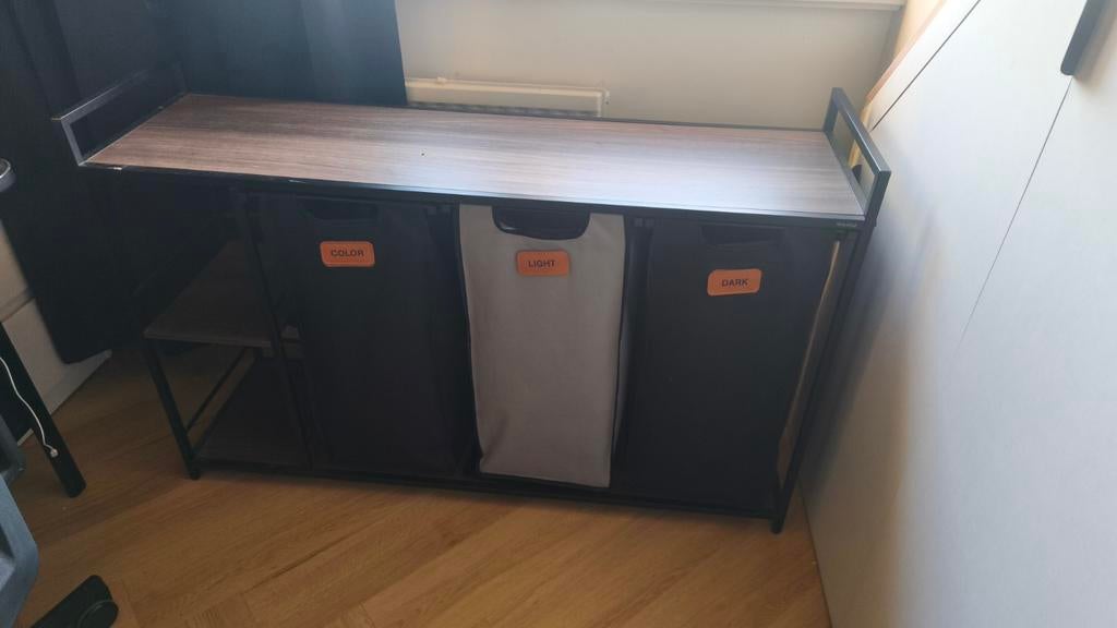 Wasmand kast met 3 sorteervakken, Ophalen of Verzenden