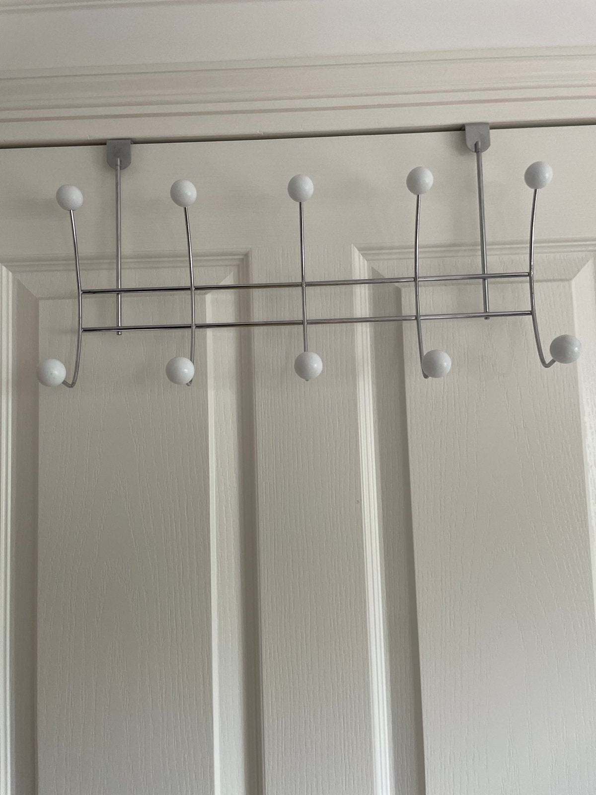 Handige deurkapstok met 8 haken, Wandkapstok, Verzenden, Zo goed als nieuw, Minder dan 100 cm