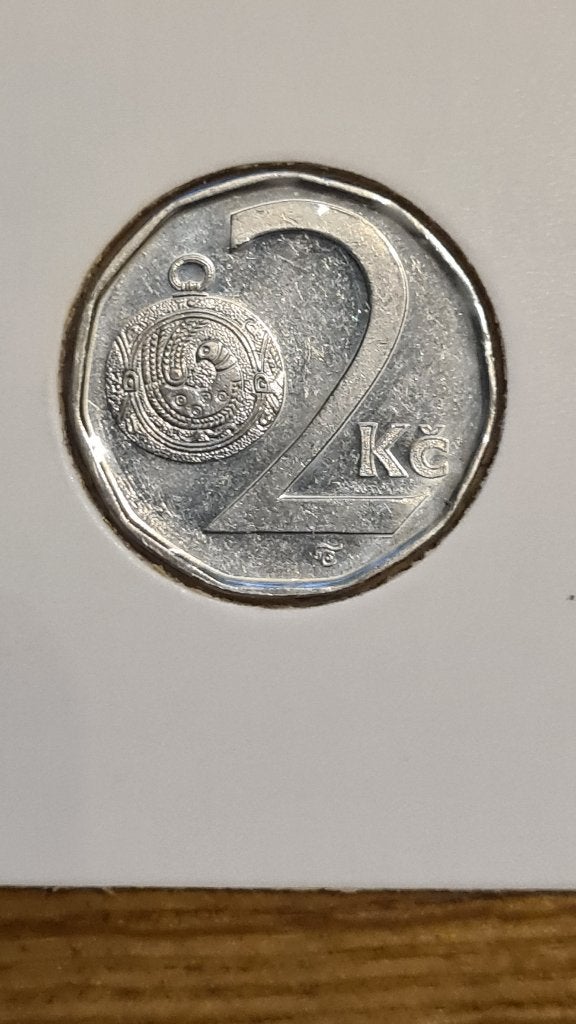Tsjechië - 2 Koruna 2001, Verzenden, Overige landen, Losse munt