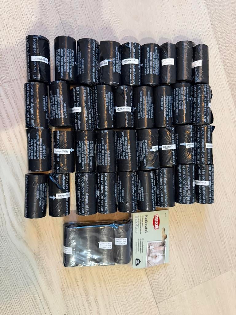 40 rollen poepzakjes, Dieren en Toebehoren, Honden-accessoires, Ophalen of Verzenden, Nieuw