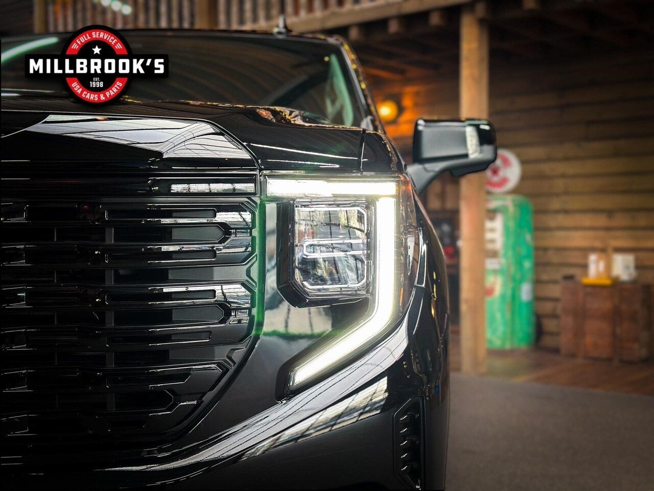 GMC Sierra Denali 6.2L V8 Black edition BPM VRIJ, 360 camera, Automaat, 8 cilinders, 4 stoelen, Zwart