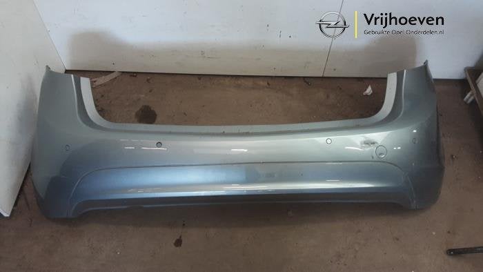 Achterbumper van een Opel Meriva (Meriva B 10-) (Z179), Gebruikt, -, -, Opel
