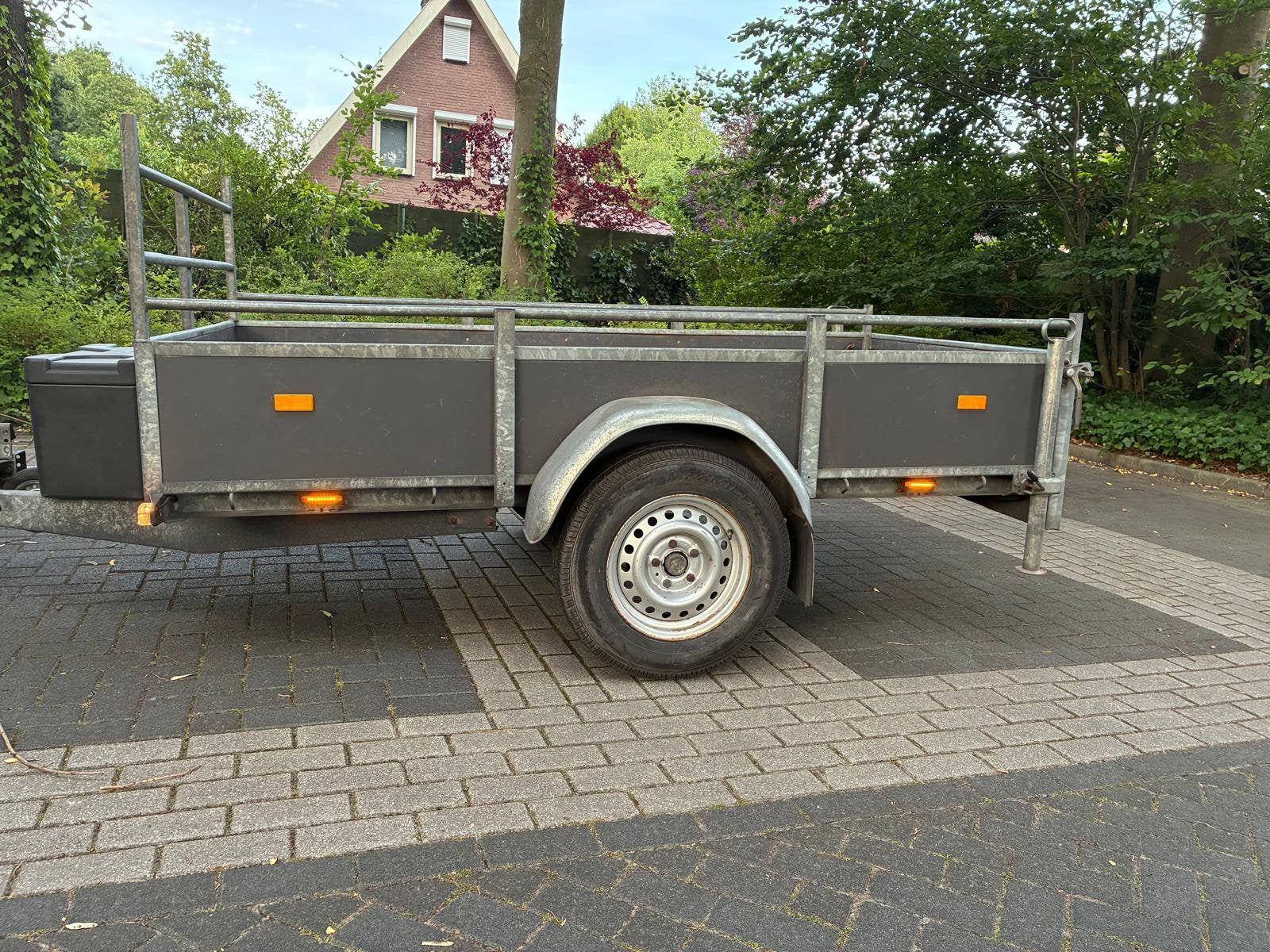Aanhangwagen, Ophalen, Gebruikt
