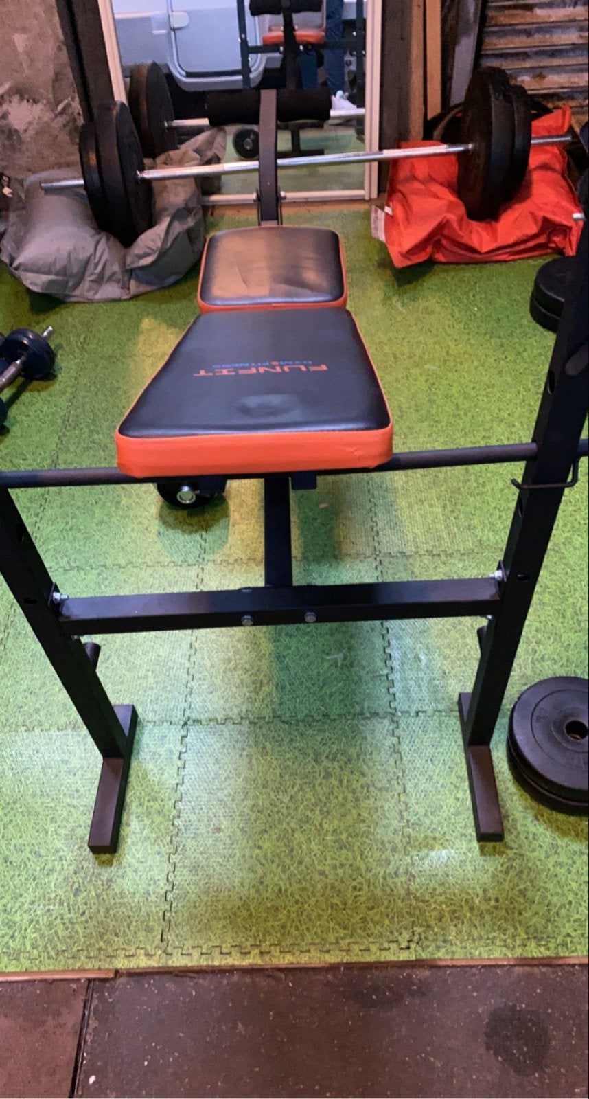 Verstelbare Bankdrukbank - Ideaal voor Thuisgym, Ophalen, Gebruikt, Borst, Fitnessbank
