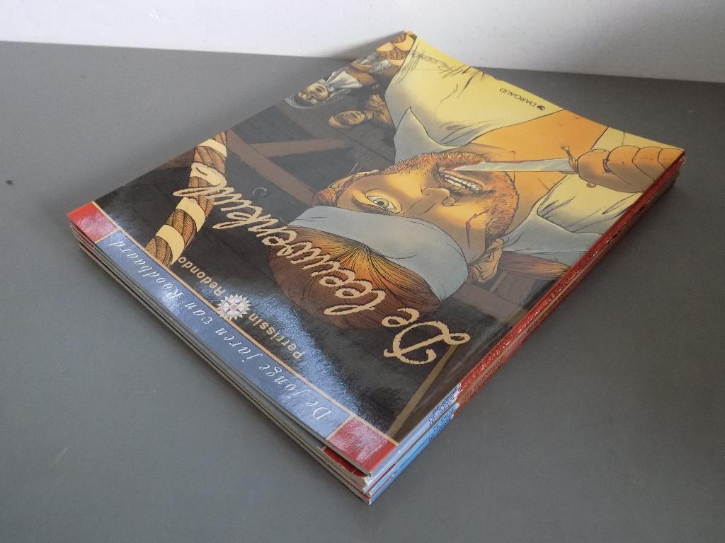 De jonge jaren van Roodbaard ~ Complete serie 1 t/m 5, Boeken, Stripboeken, Complete serie of reeks, Ophalen of Verzenden, Zo goed als nieuw