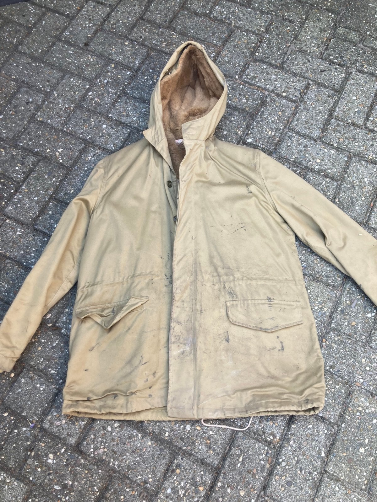 Havep werkjas zomer en winter maat 54 XL kaki, Ophalen of Verzenden, Gebruikt, Heren, Jas