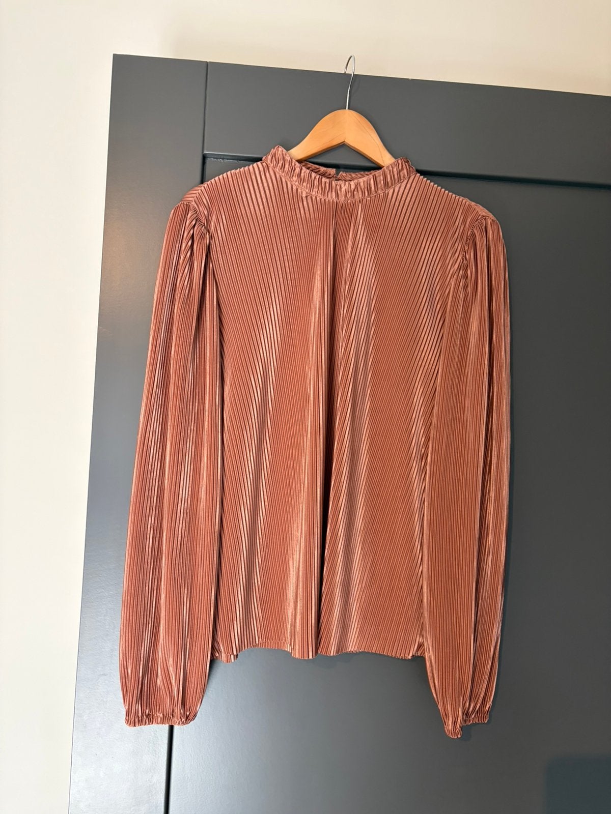 Roestkleurige top Studio Amaya maat L, Kleding | Dames, Verzenden, Zo goed als nieuw, Maat 42/44 (L), Roze