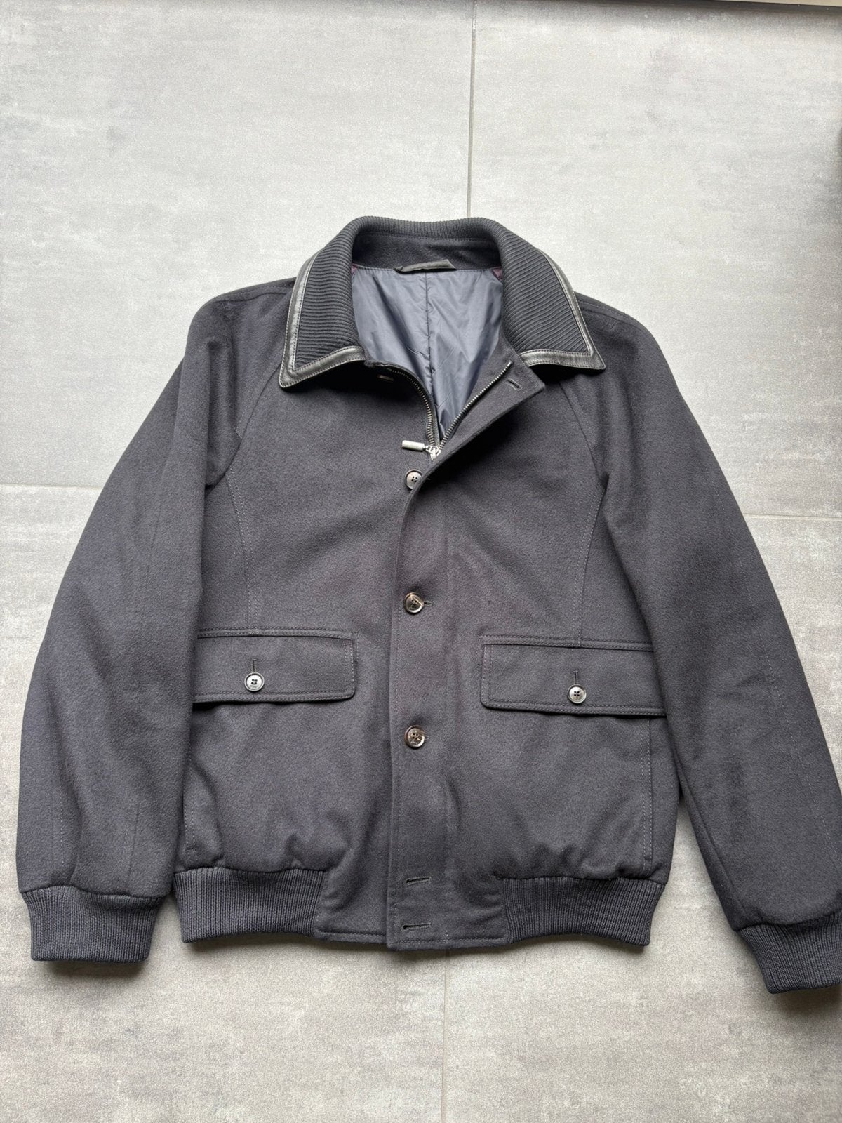 Winterjas van Brioni maat S, Verzenden, Zo goed als nieuw, Maat 46 (S) of kleiner, Blauw