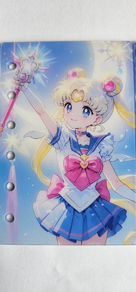 sailor moon, sailormoon a7 acrylic cover notebook, Diversen, Ophalen of Verzenden, Uitwisbaar, Nieuw, A7