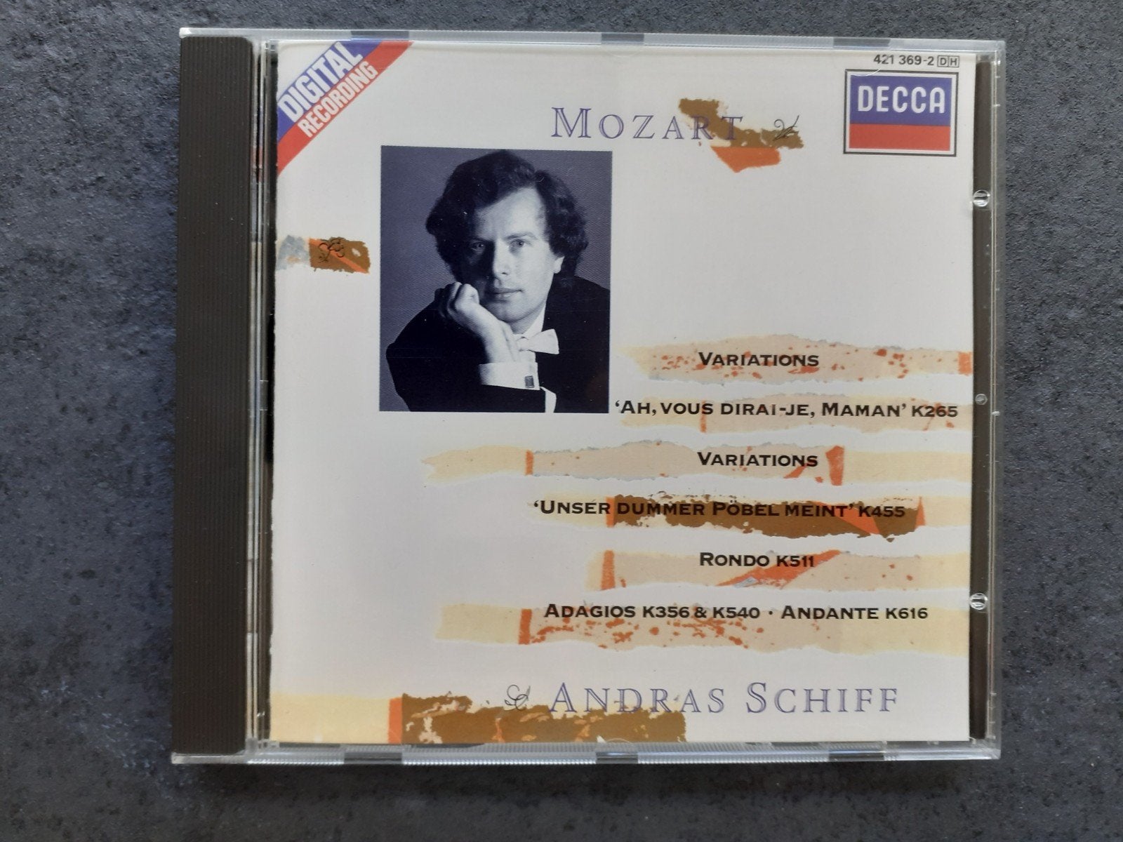Mozart pianowerken met Andras Schiff, Ophalen of Verzenden, Classicisme, Zo goed als nieuw, Pianomuziek
