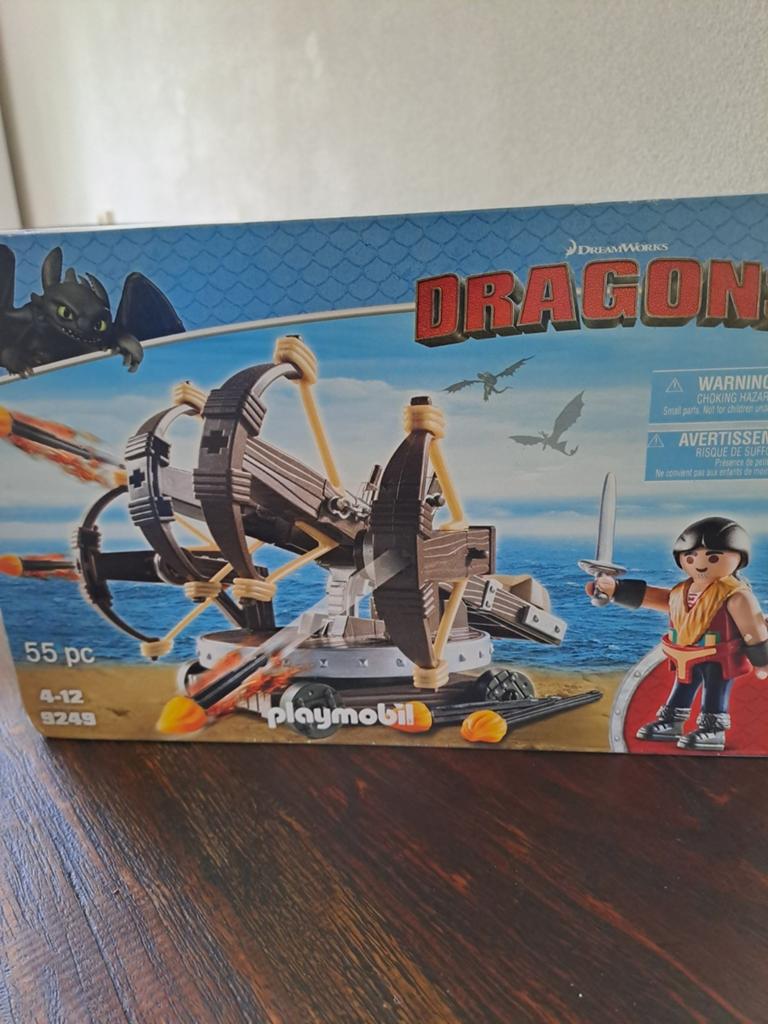 Playmobil Dragons 9249 Katapult - Nieuw in doos!, Ophalen, Nieuw