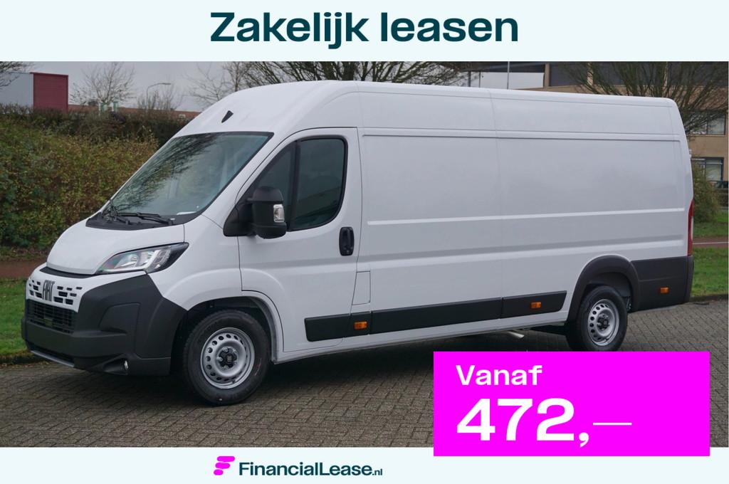 Fiat Ducato Maxi 35 2.2 180PK L4H2 EAT8 AUT BPM VRIJ! Airco,, 15 km/l, Gebruikt, 4 cilinders, LED verlichting