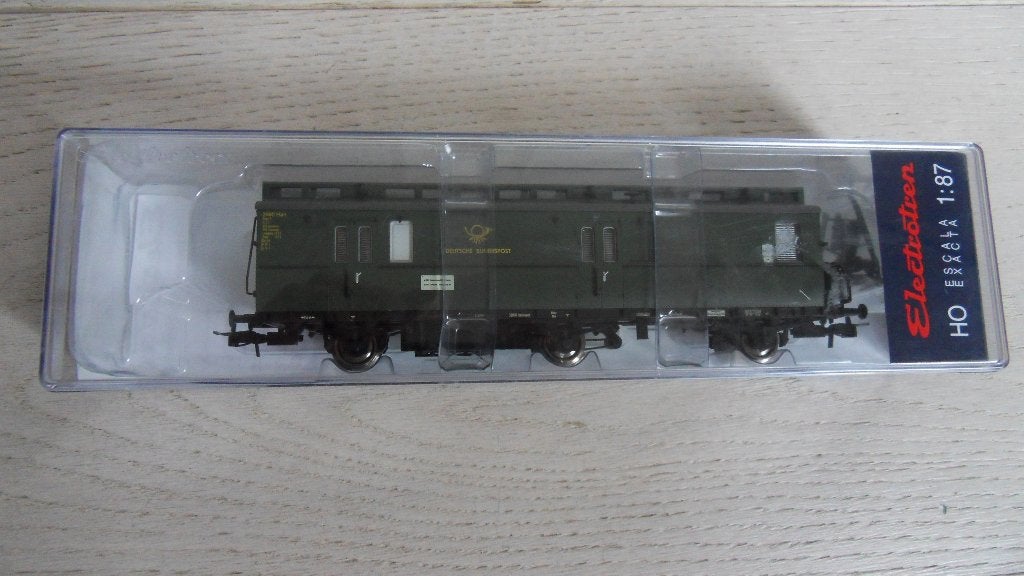 Electrotren : Deutsche Bundespost wagon Nieuw 006401, Overige merken, Gelijkstroom, Ophalen of Verzenden, Analoog