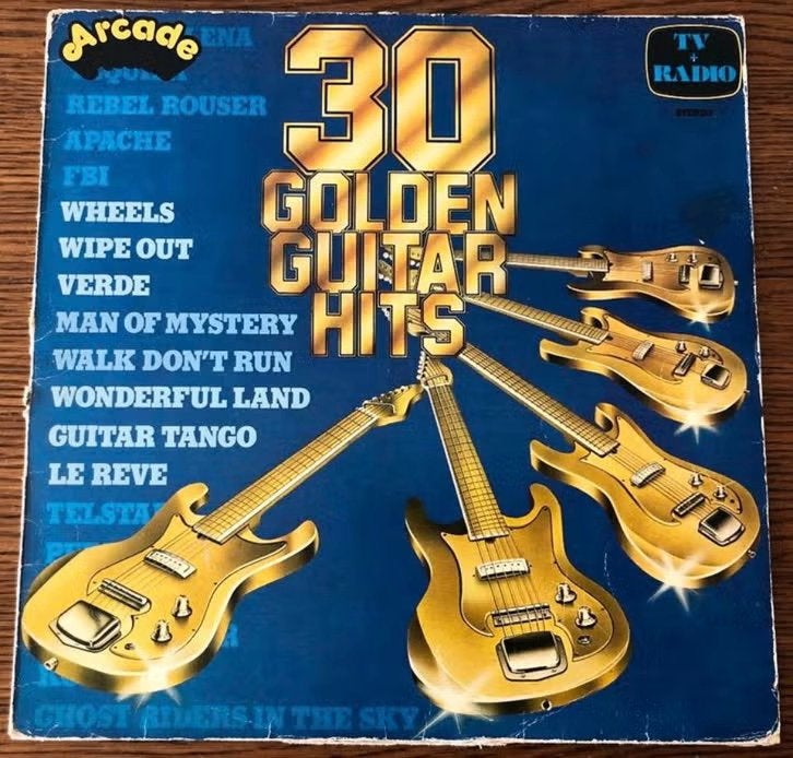4. LP 30 Golden Guitar Hits, Ophalen of Verzenden, Zo goed als nieuw, 12 inch