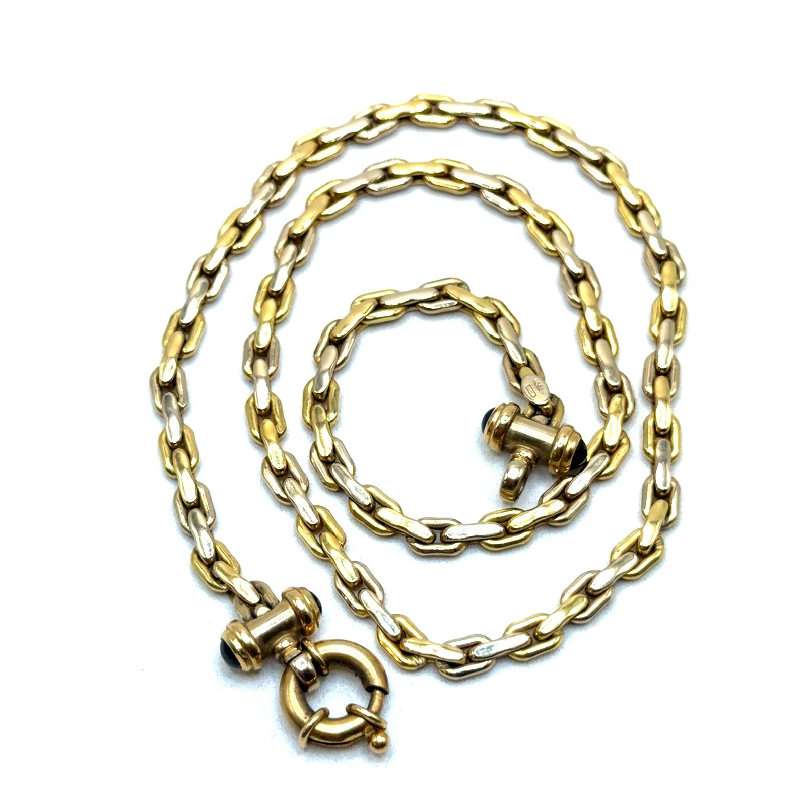 Gouden dames ketting 18karaat, W, Ophalen of Verzenden, Zo goed als nieuw, W