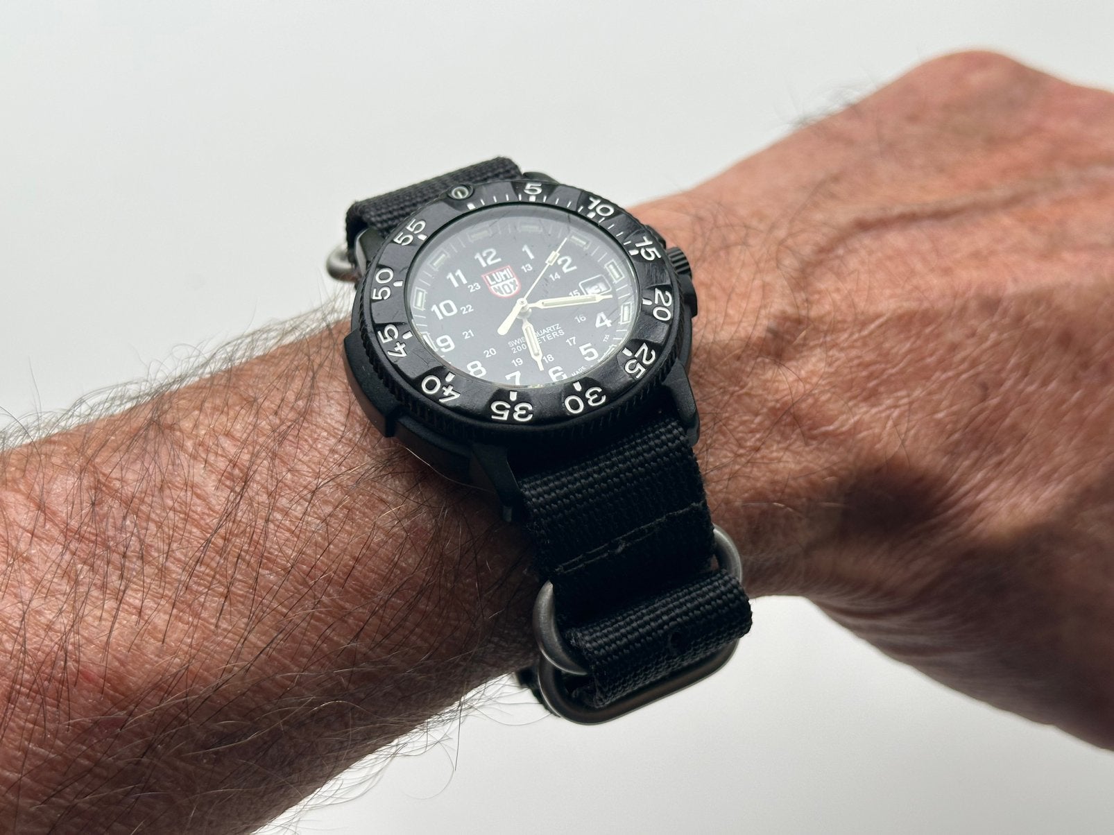 Luminox 3001 Navy SEAL Dive Watch | Original | NATO, Overige merken, Kunststof, Gebruikt, Polshorloge