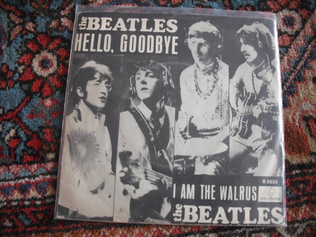 The Beatles - Hello Goodbye / I Am the Walrus., Ophalen of Verzenden, Gebruikt, Pop
