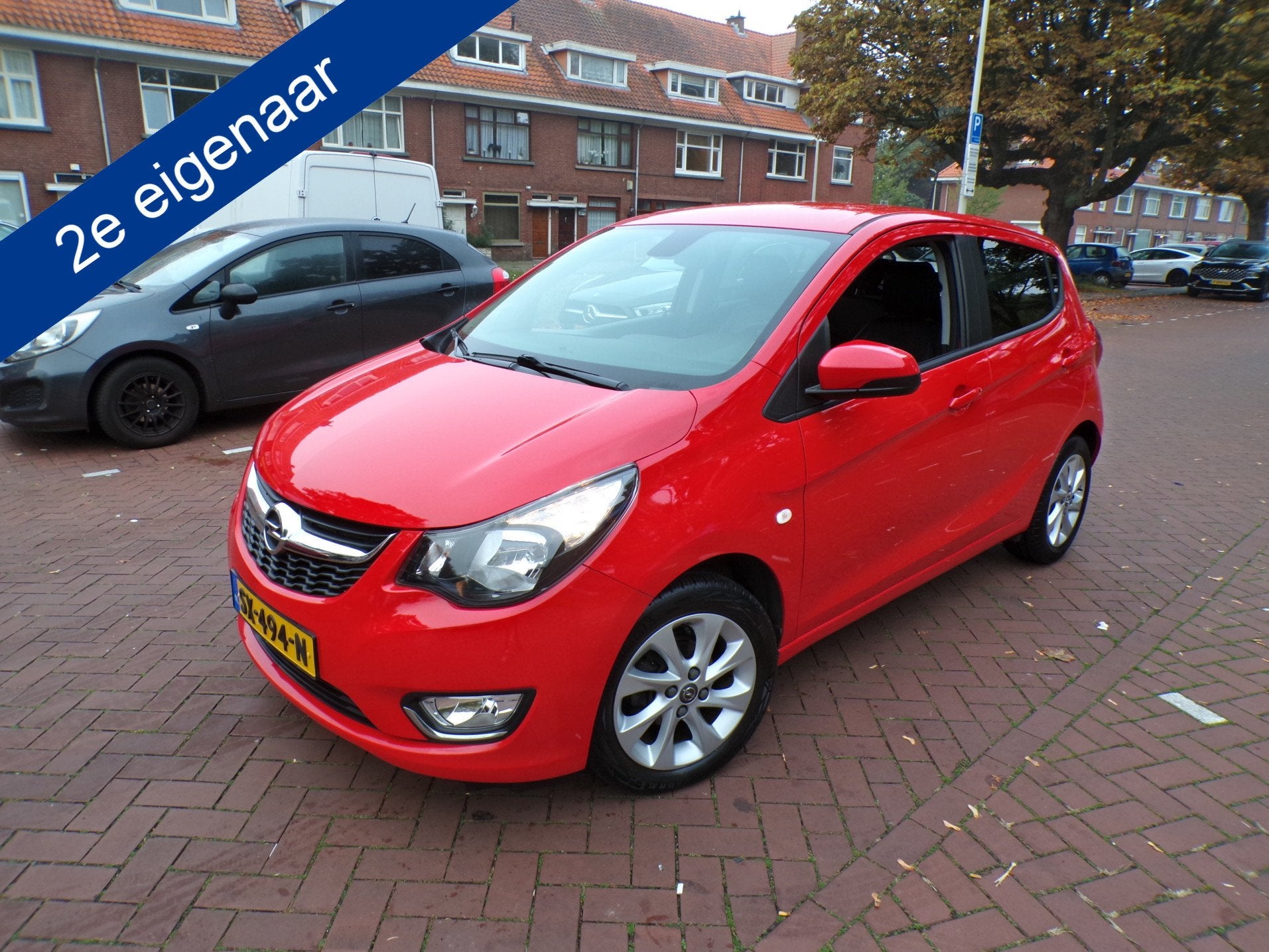 Opel KARL 1.0 ecoFLEX Innovation ORG KM NAP APPLECARP CRUISE, Voorwielaandrijving, Gebruikt, Euro 6, Origineel Nederlands