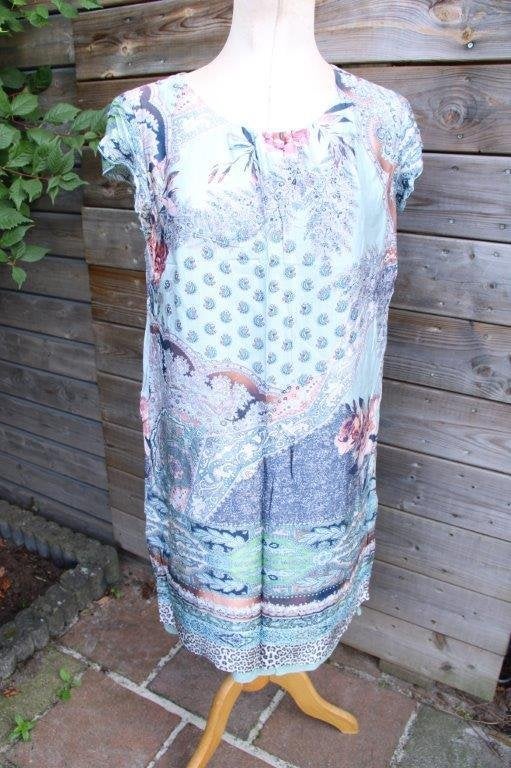 Jurk mint/ blauw Betty Barclay mt L Vaste prijs, Blauw, Maat 42/44 (L), Betty Barclay, Ophalen of Verzenden