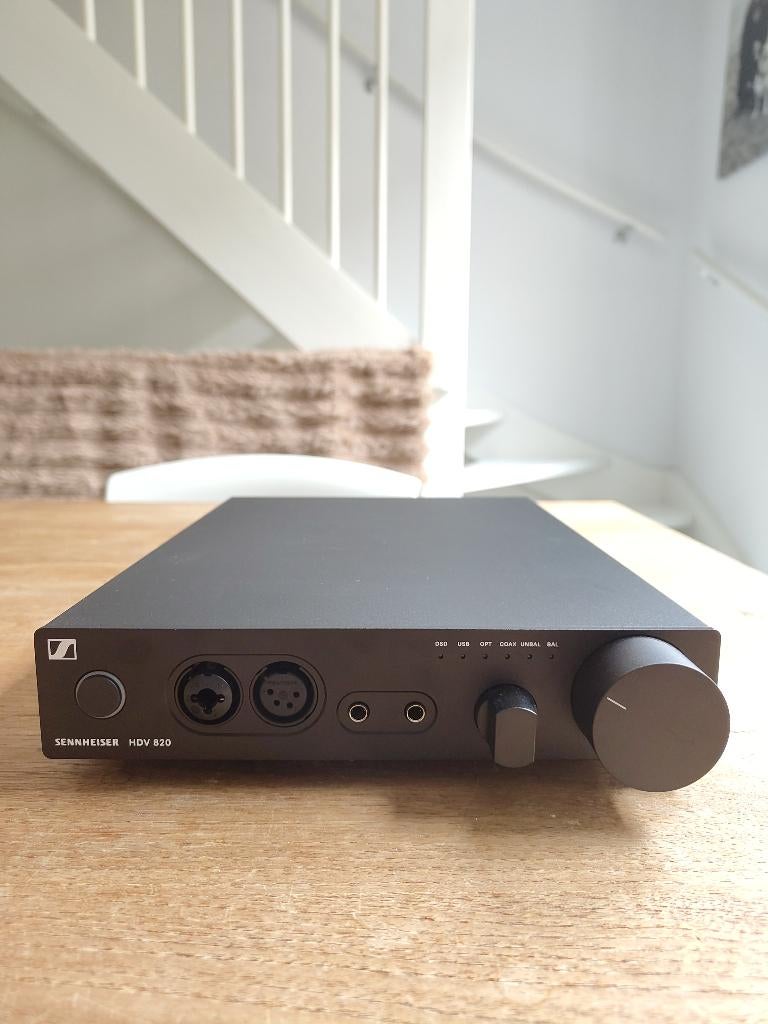 Sennheiser HDV820 Hoofdtelefoonversterker, Audio, Tv en Foto, Overige systemen, Zo goed als nieuw, Minder dan 60 watt, Ophalen