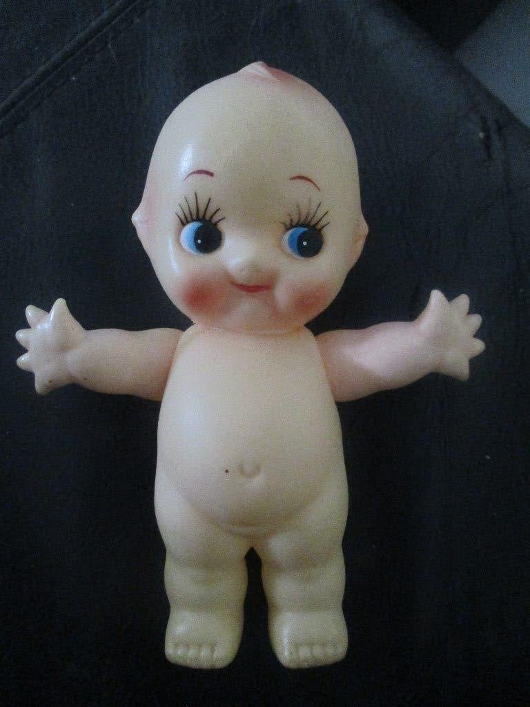 Kewpie  popje  15 cm zachte kunststof, Verzamelen, Ophalen of Verzenden, Zo goed als nieuw, Pop