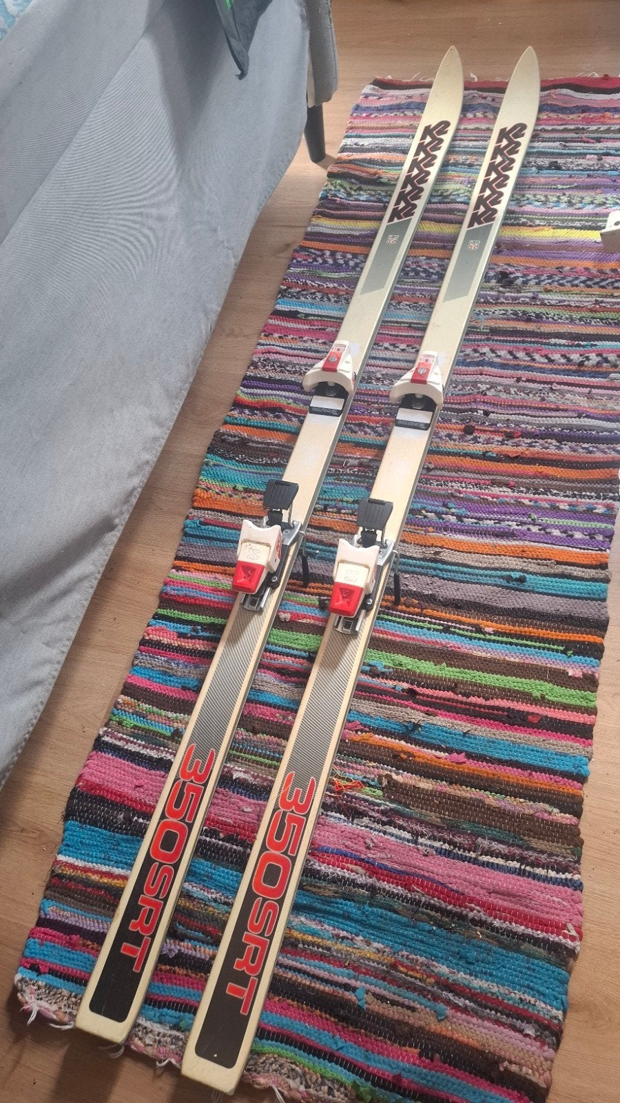 K2 350 SRT Ski's met Salomon bindingen, vintage, 195cm incl, Sport en Fitness, Skiën en Langlaufen, Overige merken, Ophalen of Verzenden
