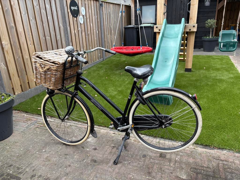 Dames fiets, Ophalen, Gebruikt