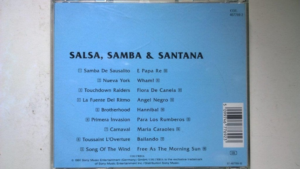 Santana - Salsa, Samba & Santana, Ophalen of Verzenden, Zo goed als nieuw, Poprock