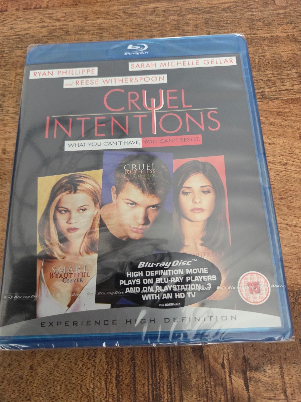 cruel intentions blu ray (1999)ryan phillippe/nw in seal, Ophalen of Verzenden, Zo goed als nieuw