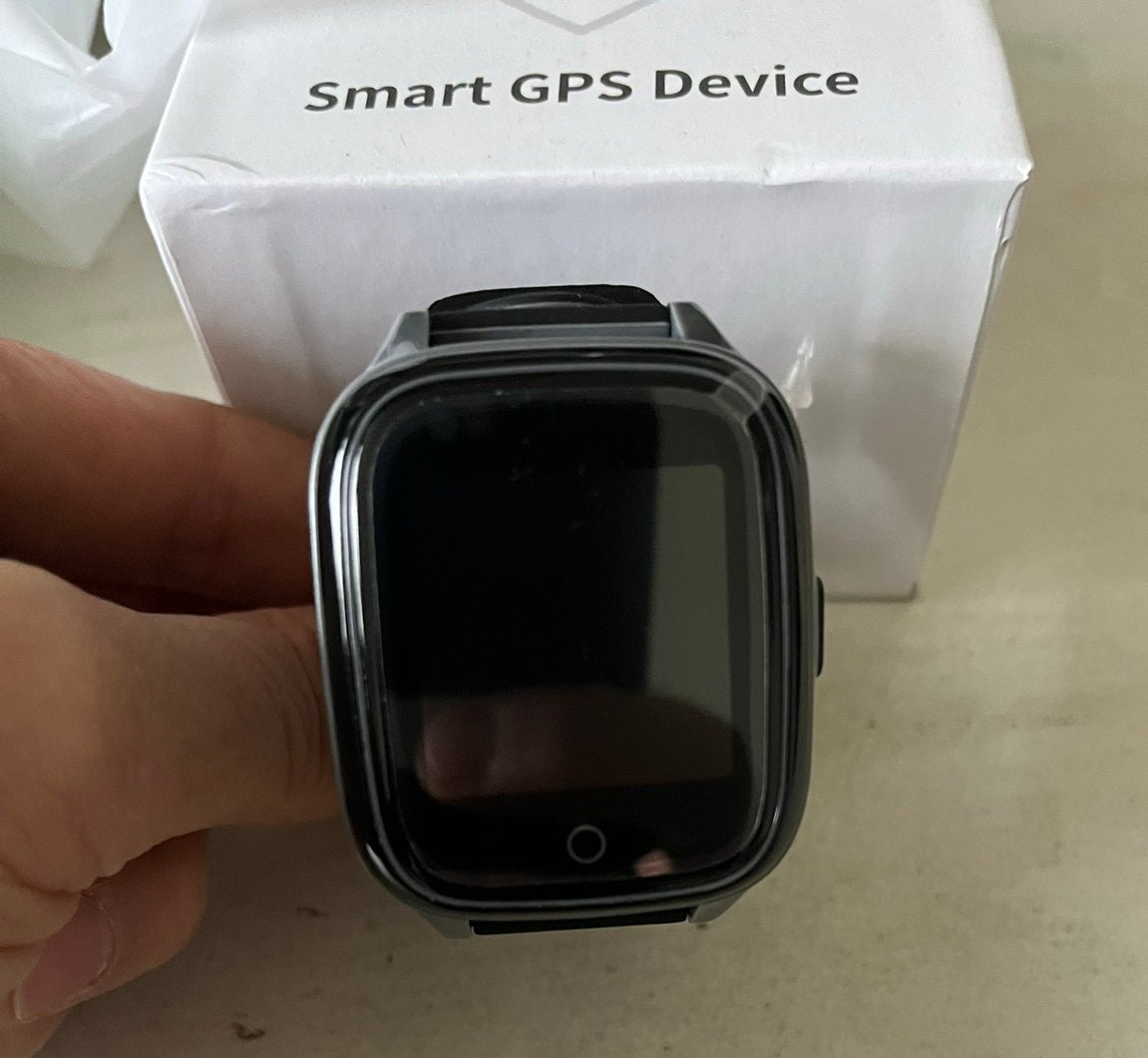 Nieuw alarm smart horloge voor ouderen, Zwart, Nieuw, Ophalen of Verzenden, Waterdicht