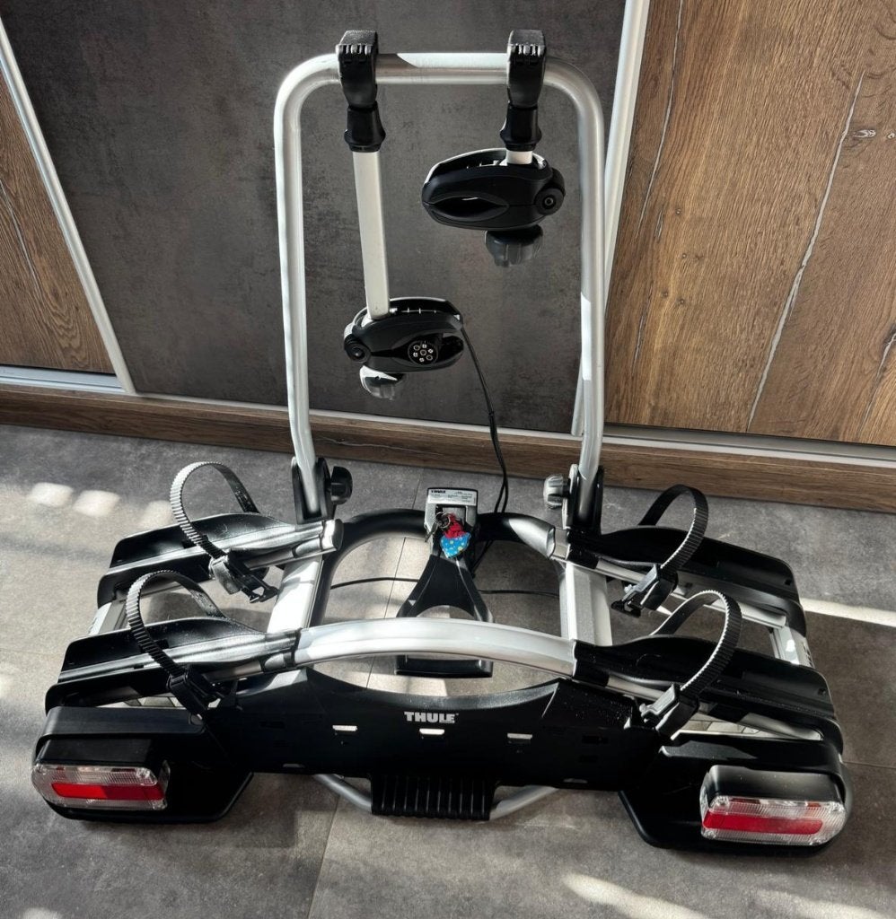 Fietsendrager Thule EW G2 921 e-bike, Ophalen, Gebruikt, 2 fietsen, Trekhaakdrager