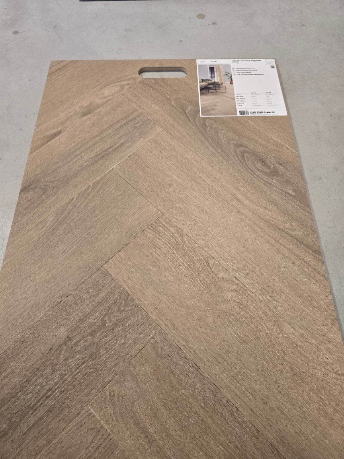 Spigato Viranto visgraat dryback smoky/9030150519