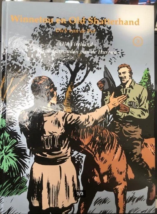 Winnetou en old shatterhand hardcover h7, Boeken, Eén stripboek, Ophalen of Verzenden, Zo goed als nieuw
