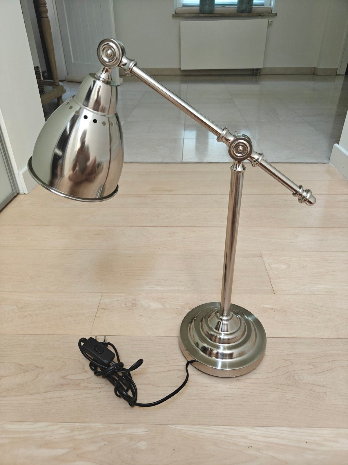 IKEA Barometer tafellamp - Gebruikt, nette staat, Gebruikt, Ophalen of Verzenden, IKEA, Metaal