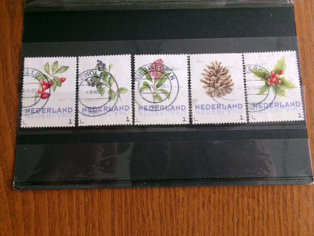 janneke brinkman winter bloemen (939e), Verzenden, Gestempeld