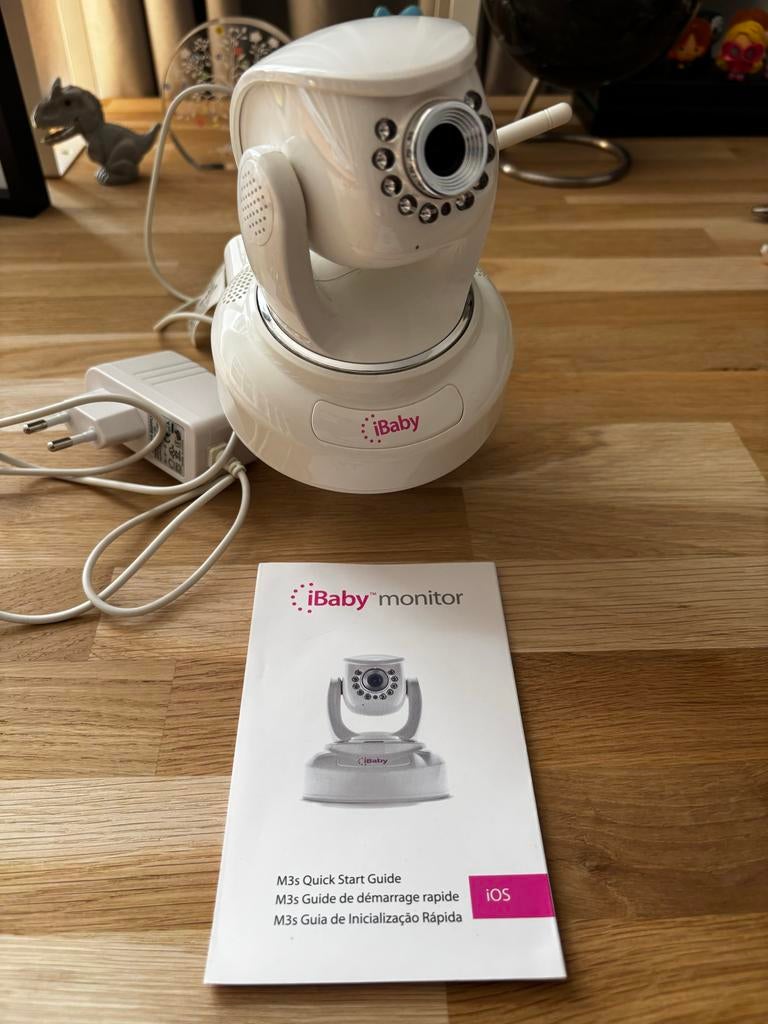 iBaby Monitor M3s - Babyfoon met camera en terugspreekfuncti, Ophalen of Verzenden, Zo goed als nieuw, Minder dan 100 meter, Camera