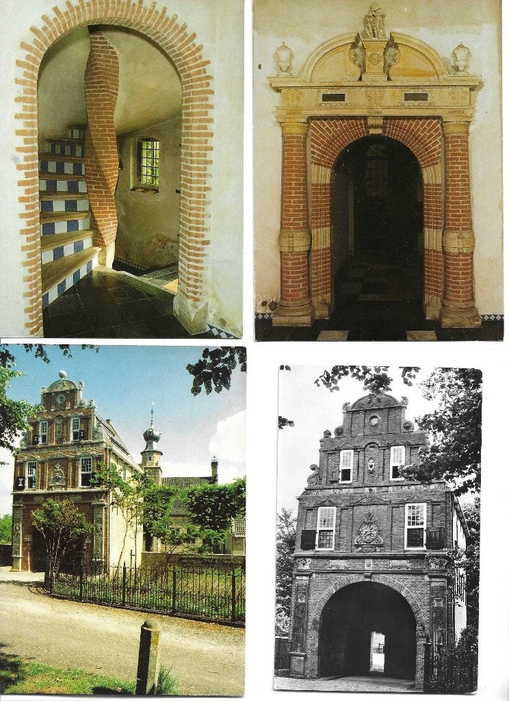 friesland  marssum  popta slot  heringa state, Verzenden, 1980 tot heden, Ongelopen, Stad of Dorp