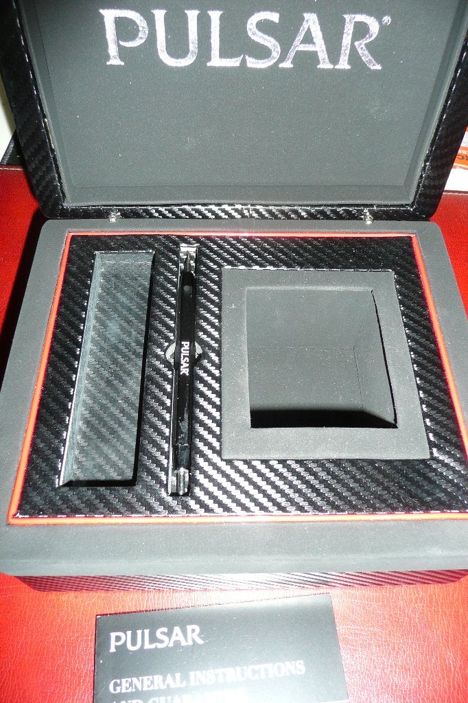pulsar luxe box 01,  Sports Watches, The World of Watches, Ophalen of Verzenden, Zo goed als nieuw