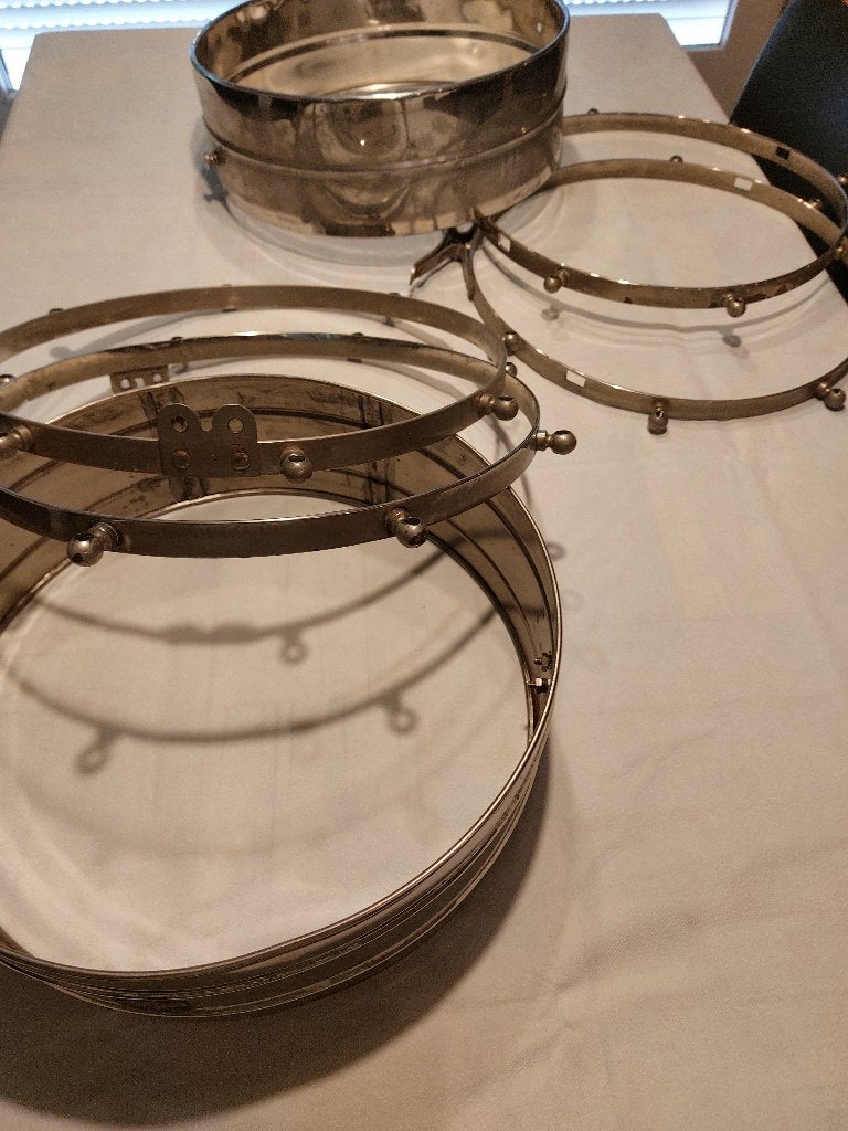 snare trommel onderdelen oa van Triumph, Muziek en Instrumenten, Percussie, Ophalen, Trommel