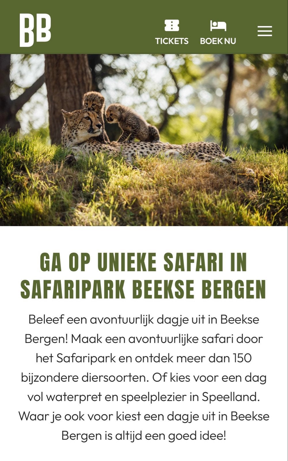 2 tickets Beekse Bergen tot 31-12-2026, Twee personen, Ticket of Toegangskaart