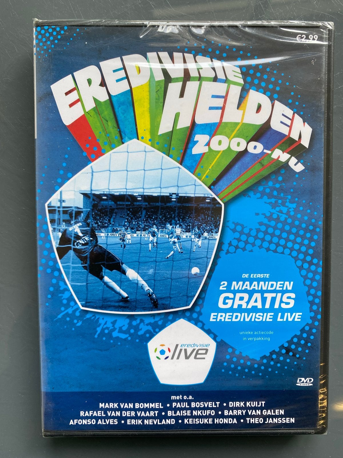 Eredivisie Helden 2000-Nu DVD - Voetbal Documentaire, Alle leeftijden, Ophalen of Verzenden, Nieuw in verpakking, Documentaire