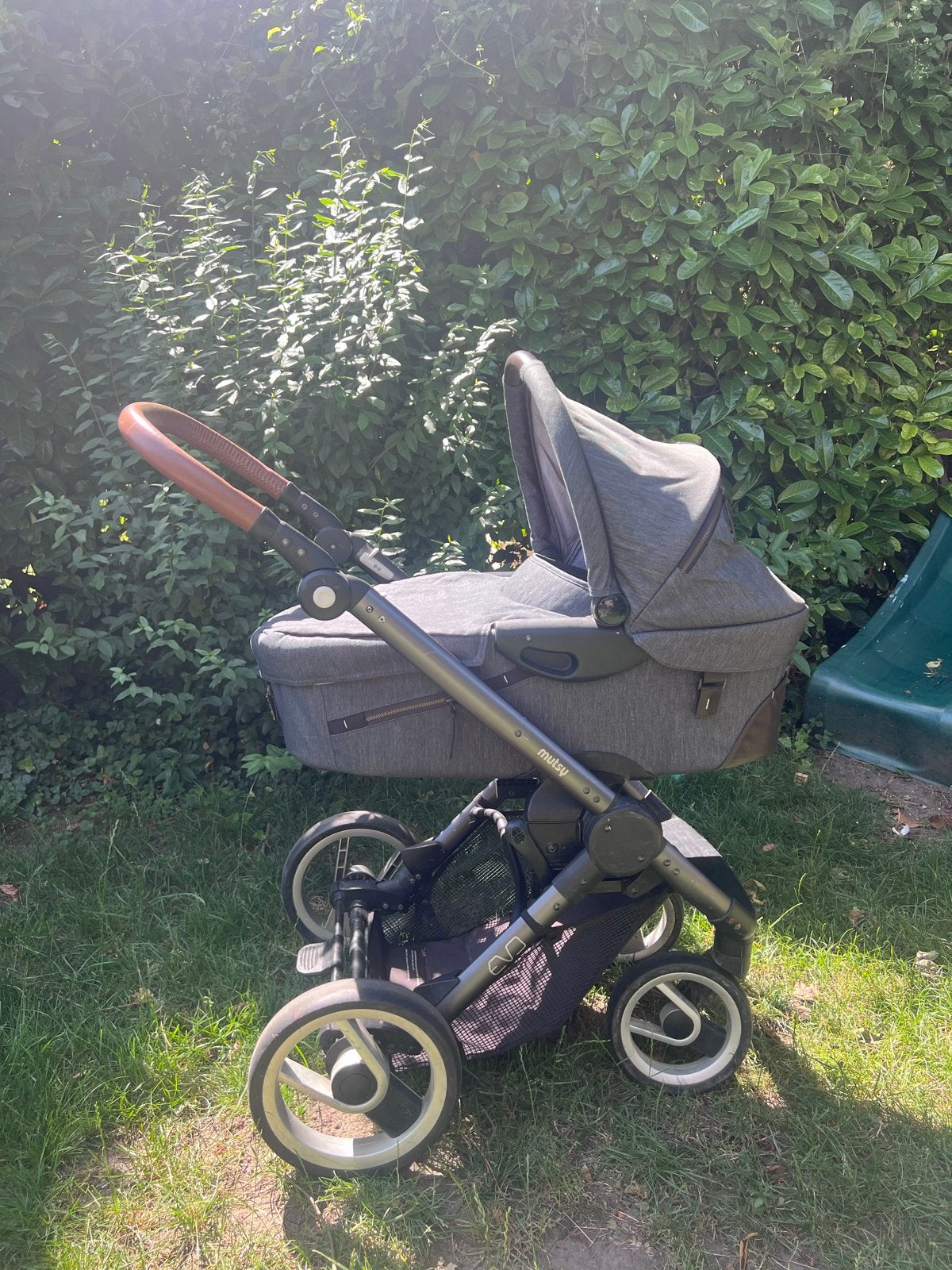 Kinderwagen Mutsy Evo denim, Ophalen