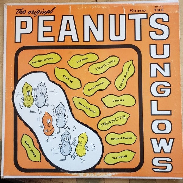 The Sunglows - Peanuts, Verzenden, 1960 - 1969, Gebruikt, 12 inch